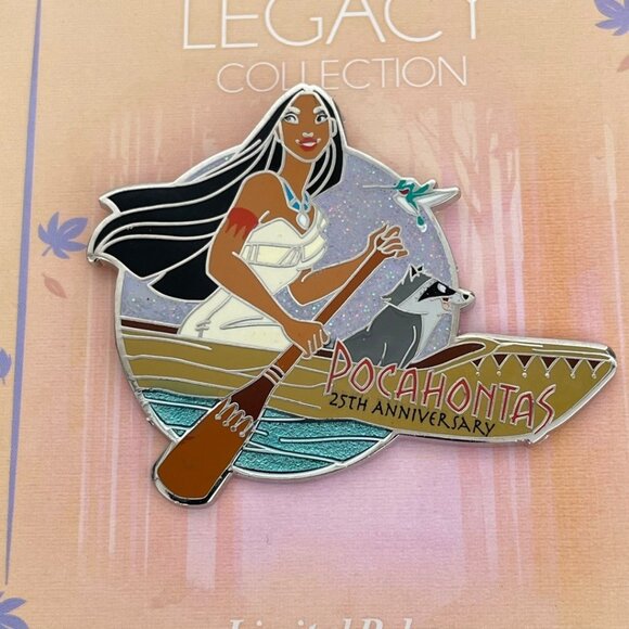 Disney Store Pocahontas 25th Anniversary Legacy Flit Meeko Limited Release Pin - Picture 2 of 7
